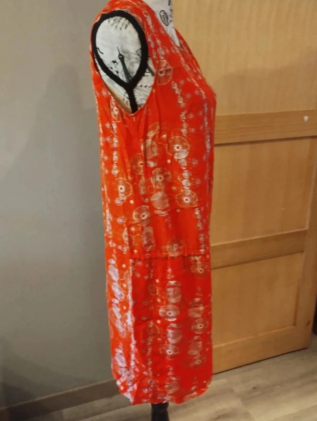 Vestido laranja com padrões, One step T38/40 – photo 5